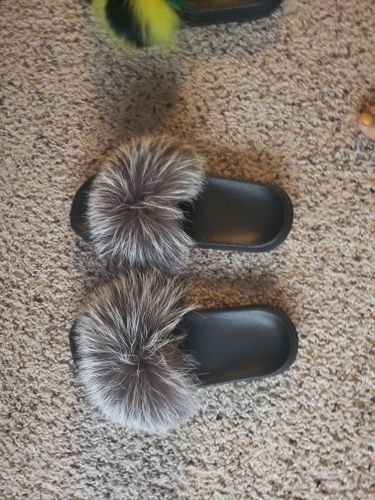 Customer photo review of kPantoletti® Originals aus echtem Fuchspelz Indoor/Outdoor