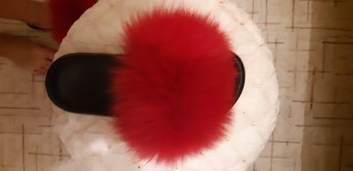 Customer photo review of kPantoletti® Originals aus echtem Fuchspelz Indoor/Outdoor