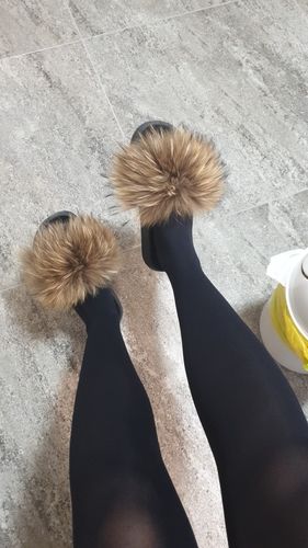 Customer photo review of kPantoletti® Originals aus echtem Fuchspelz Indoor/Outdoor