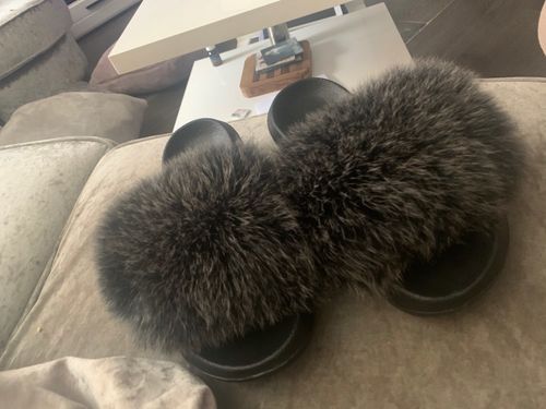 Customer photo review of kPantoletti® Originals aus echtem Fuchspelz Indoor/Outdoor
