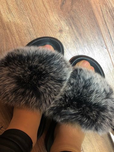 Customer photo review of kPantoletti® Originals aus echtem Fuchspelz Indoor/Outdoor