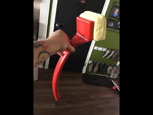 Customer photo review of Grill Brush