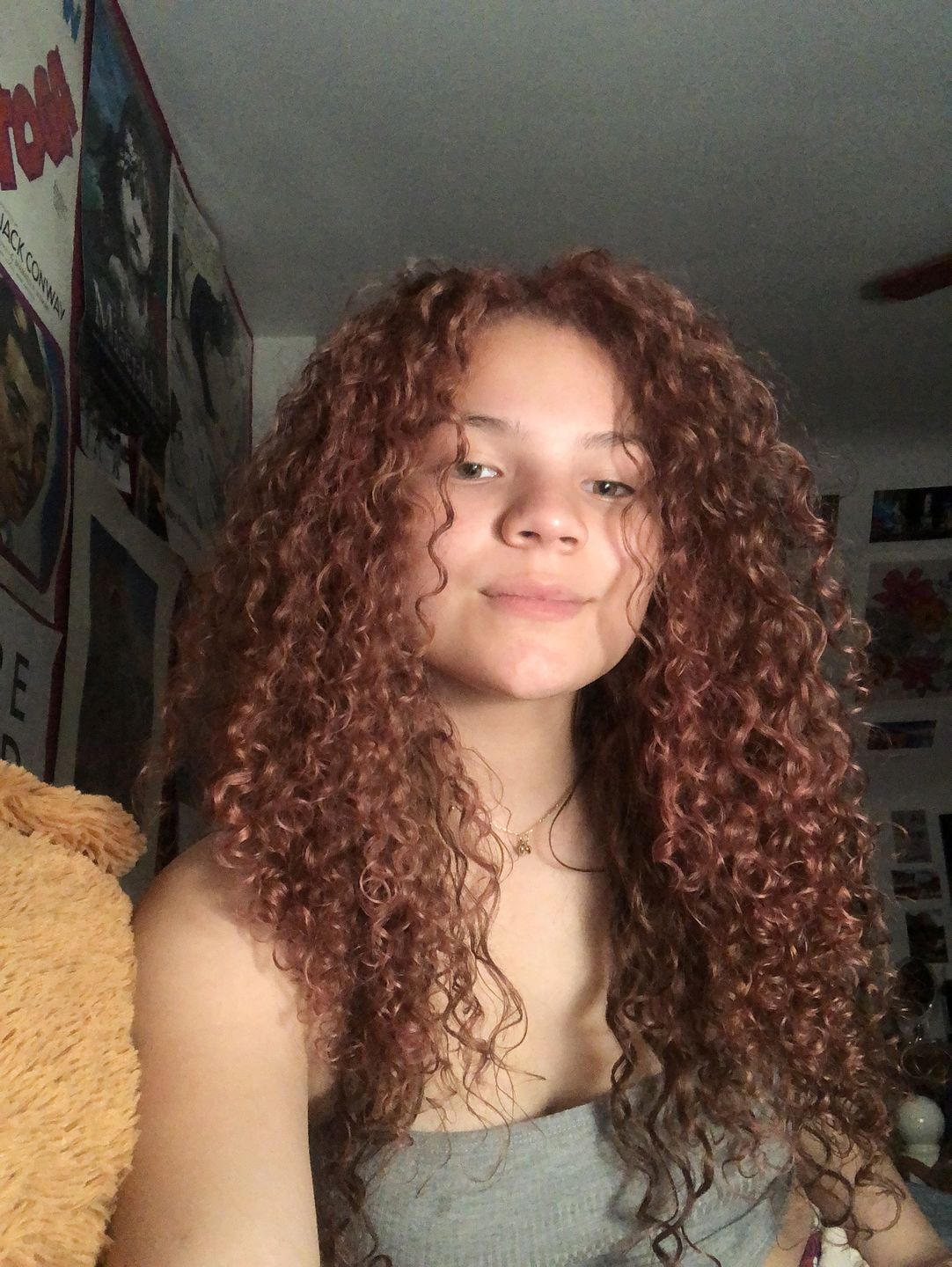 Customer photo review of Curly Hair Moisturizer for Strengthening Hair with Organic Avocado Oil and Organic Castor Oil with Vanilla Berry Fragrance