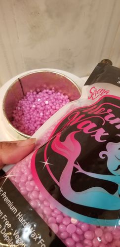 Customer photo review of At-Home Signature Series Hair Removal Wax