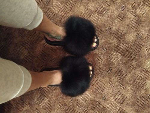 Customer photo review of kPantoletti® Originals aus echtem Fuchspelz Indoor/Outdoor