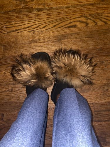 Customer photo review of kPantoletti® Originals aus echtem Fuchspelz Indoor/Outdoor