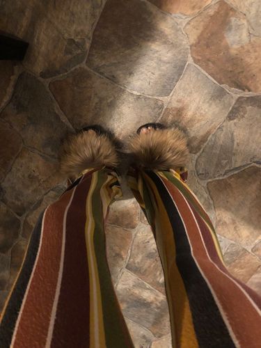 Customer photo review of kPantoletti® Originals aus echtem Fuchspelz Indoor/Outdoor