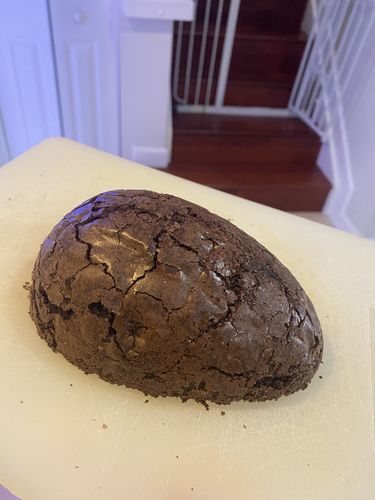 Customer photo review of Small Plain Easter Egg Chocolate Mold (250g Shell)