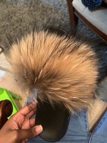 Customer photo review of kPantoletti® Originals aus echtem Fuchspelz Indoor/Outdoor