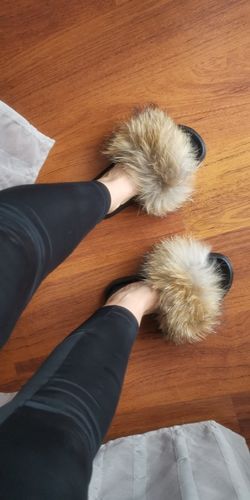 Customer photo review of kPantoletti® Originals aus echtem Fuchspelz Indoor/Outdoor
