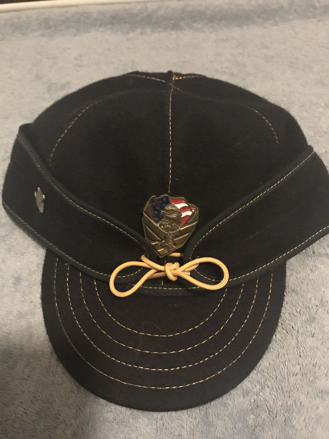 Customer photo review of US Air Force Veteran Pin