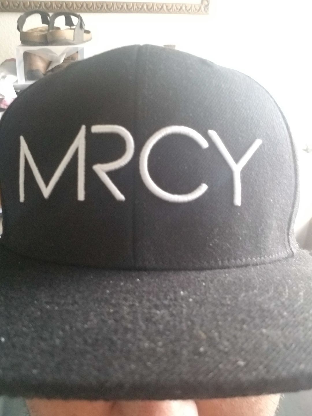 Customer photo review of MRCY - Black Snapback