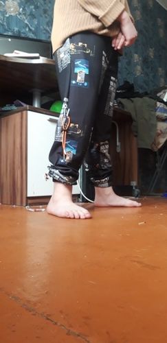 Customer photo review of Loens Covallini Joggers