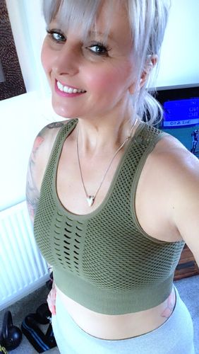 Customer photo review of UK Impact Sports Bra