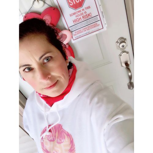 Customer photo review of Run Hard Sticker