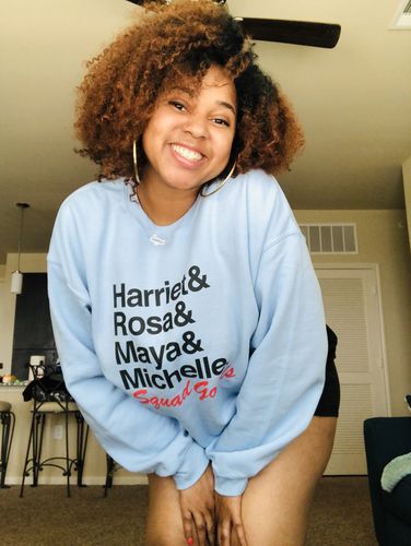 Customer photo review of BHM Squad Goals - Sweatshirt