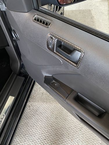Customer photo review of DynaCarbon™ 2 PCS Door Handle Trim For Ford Mustang 2010-2014