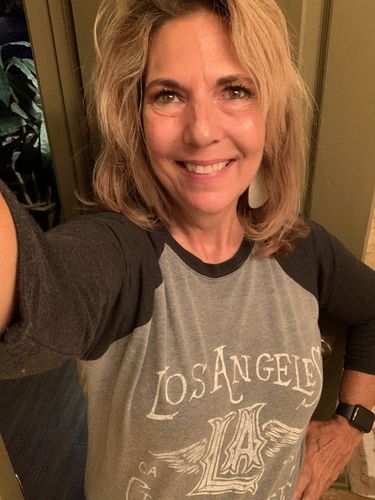 Customer photo review of City of Angeles Baseball Tee