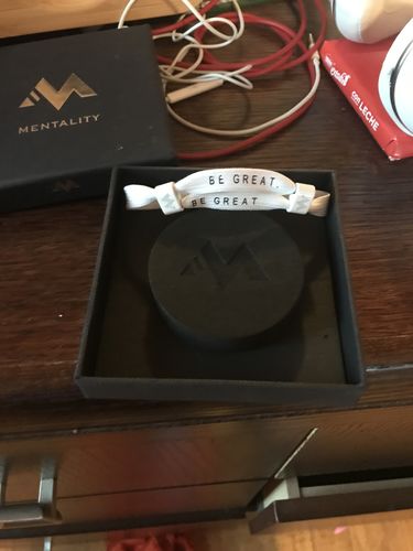 Customer photo review of Be Great - 3.0 Mentality Bracelet