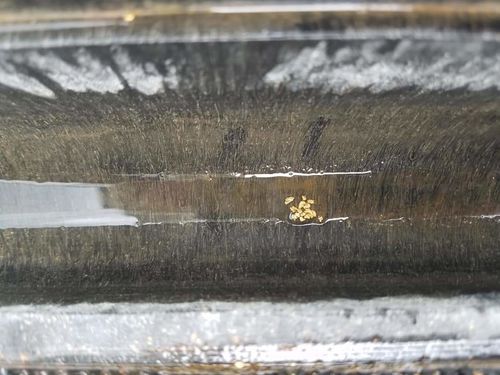 Customer photo review of *New* 2020 NUGGET RESERVE 'CLUNKER' Gold Paydirt Panning Unsearched
