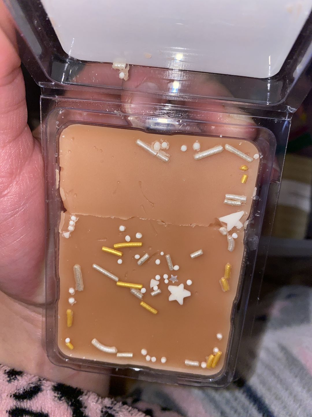 Customer photo review of Sexy Lumberjack Wax Melts