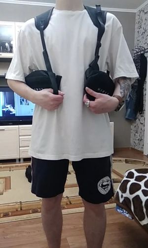 Customer photo review of Neal Swits Vest Bag