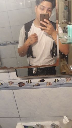 Customer photo review of Neal Swits Vest Bag