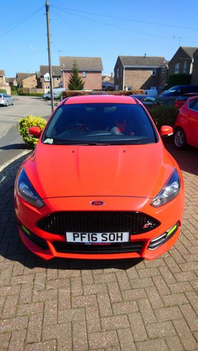 Customer photo review of Focus ST MK3.5 Fog Light Armour