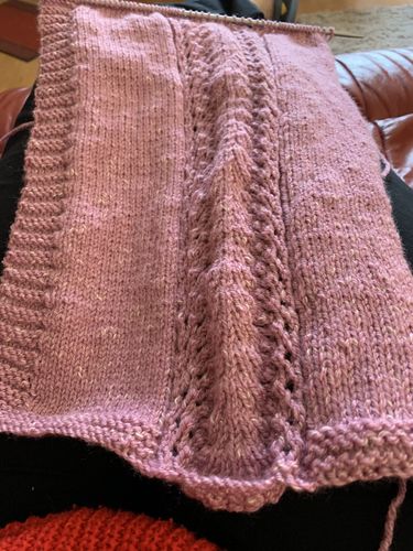 Customer photo review of Ladies Mystery Knitting Box