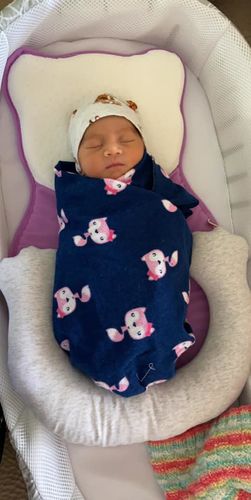 Customer photo review of BabyMello™ Sleepy Baby Bed