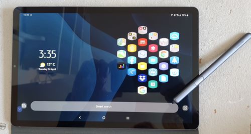 Customer photo review of Samsung Galaxy Tab S6 10.5 128GB WiFi + Cellular Mountain Grey Refurb Pristine