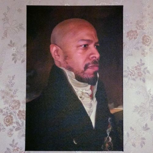 Customer photo review of The Count - Custom Canvas