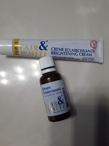 Customer photo review of Fair and White Original Whitening Cream 50 gm / 1.69 fl oz