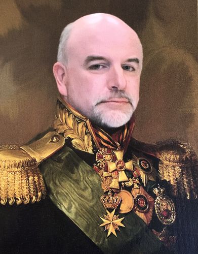 Customer photo review of The Colonel - Custom Canvas