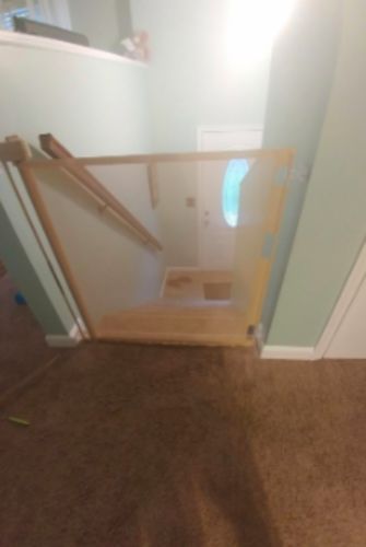 Customer photo review of ModernSafety™ Retractable Gate