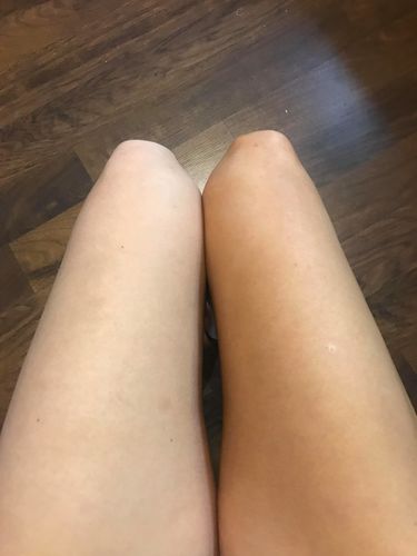 Customer photo review of Desert Bronze Self Tanning Mousse READY TO SHIP!!