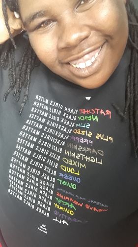 Customer photo review of Black Girls Matter - Sweatshirt