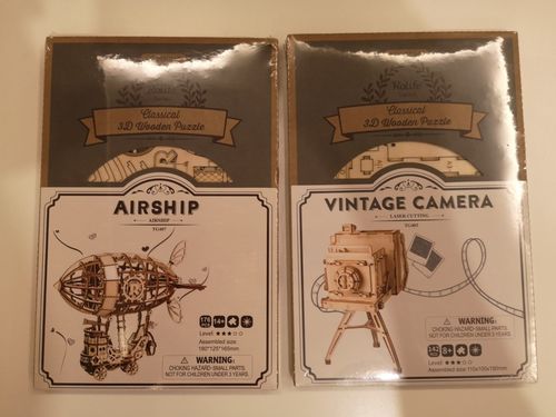 Customer photo review of 3D Wooden Puzzle Model Kits - Collection 1