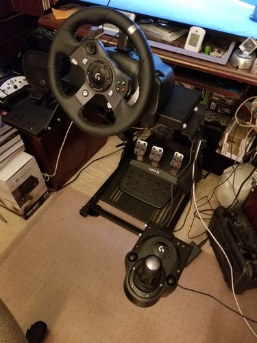 Customer photo review of CLASSIC Steering Wheel Stand