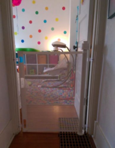 Customer photo review of ModernSafety™ Retractable Gate