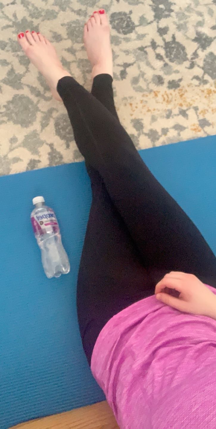 Customer photo review of Focus Exercise Pants - Black | MT LUXE