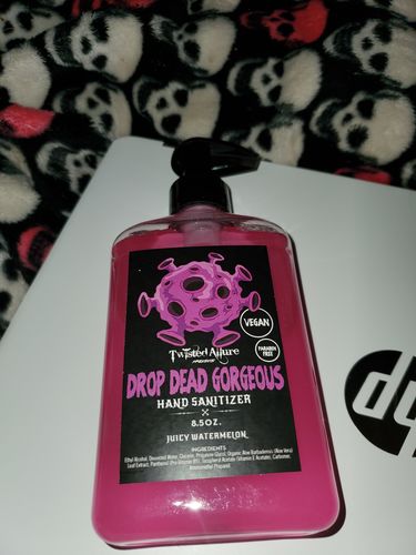 Customer photo review of Brain Dead Hand Sanitizer