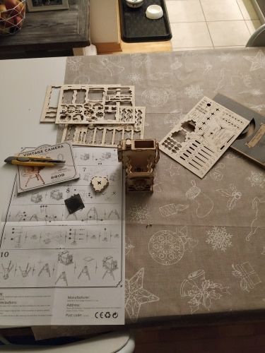 Customer photo review of 3D Wooden Puzzle Model Kits - Collection 1