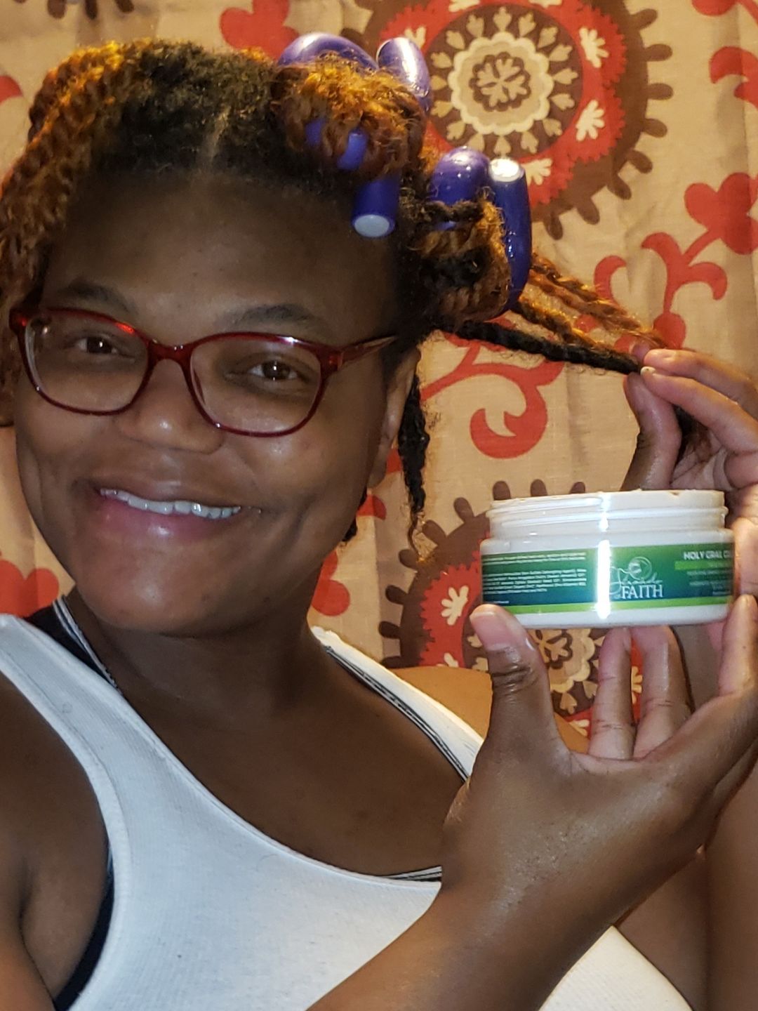 Customer photo review of Intense Deep Conditioning Treatment