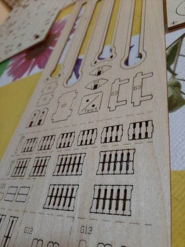 Customer photo review of Robotime 3D Wooden Marble Run Kit