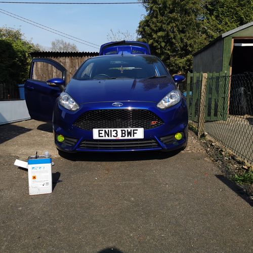 Customer photo review of Fiesta ST180 Fog Light Armour
