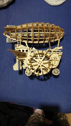 Customer photo review of 3D Wooden Puzzle Model Kits - Collection 1