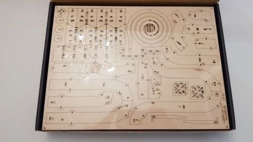 Customer photo review of Robotime 3D Wooden Marble Run Kit