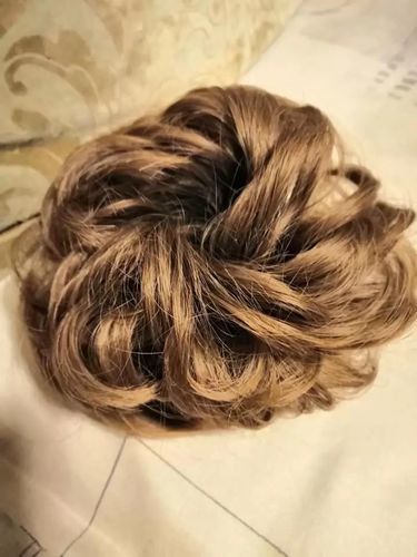 Customer photo review of Le Chignon Effet Décoiffé