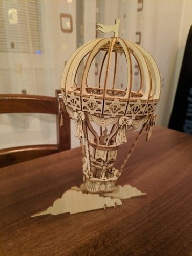 Customer photo review of 3D Wooden Puzzle Model Kits - Collection 1